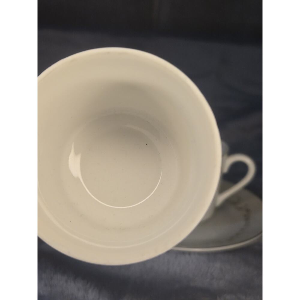 Sheffield Fine China Demitasse Cup & Saucer Set 4pc Japan Vintage 1960s - Picture 3 of 5